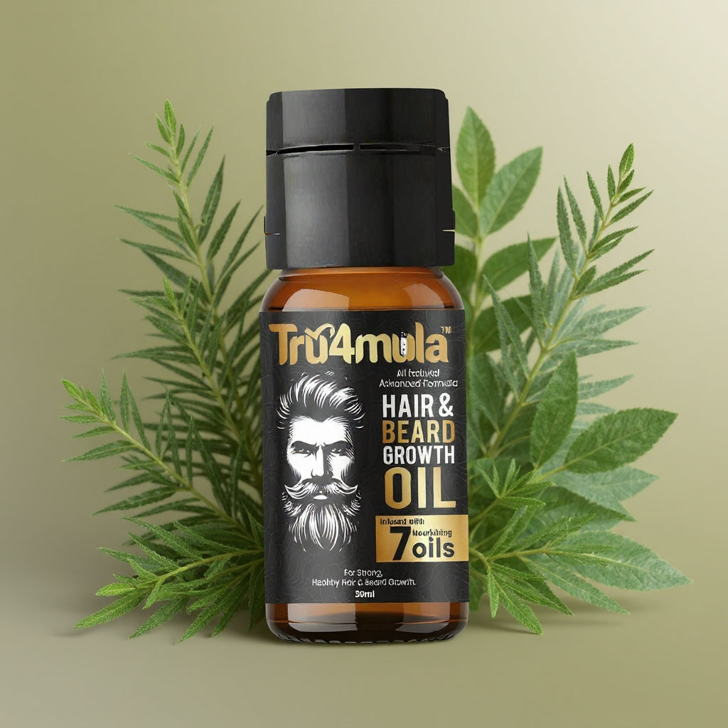 Tru4mula ™ Hair & Beard Growth Oil |