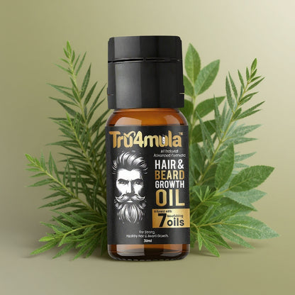 Tru4mula ™ Hair & Beard Growth Oil |
