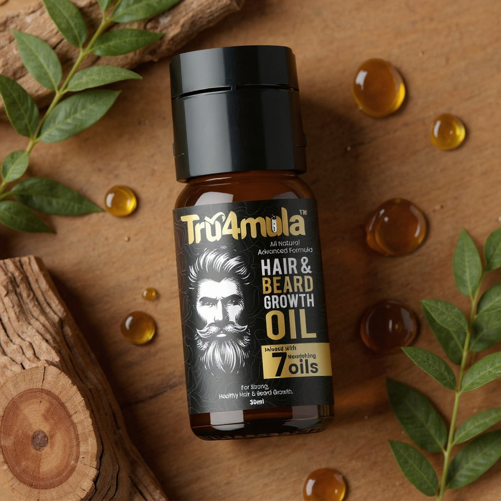 Tru4mula ™ Hair & Beard Growth Oil |