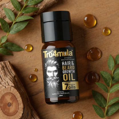 Tru4mula ™ Hair & Beard Growth Oil |