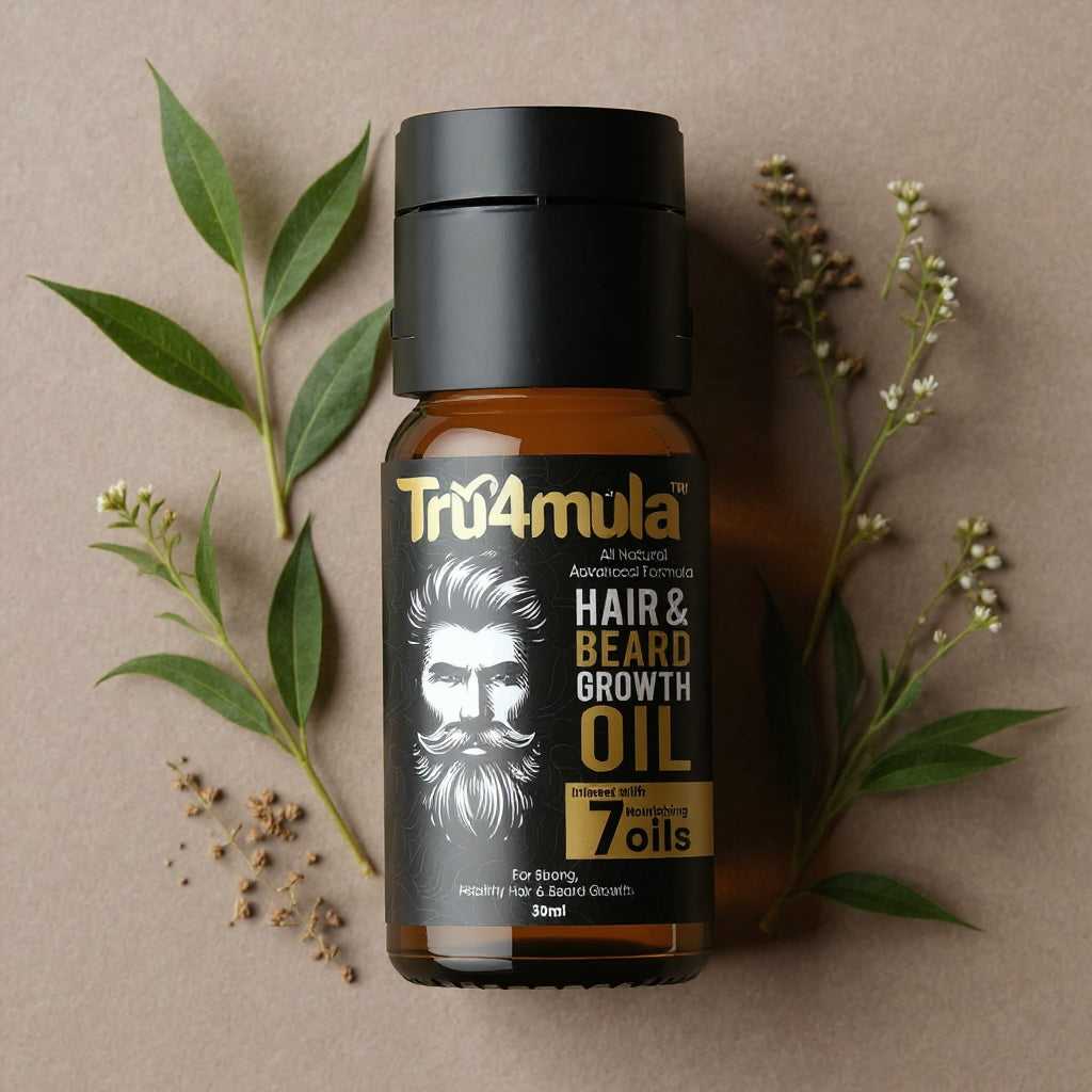 Tru4mula ™ Hair & Beard Growth Oil |