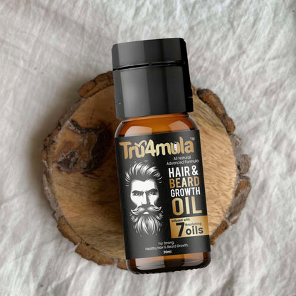 Tru4mula ™ Hair & Beard Growth Oil |